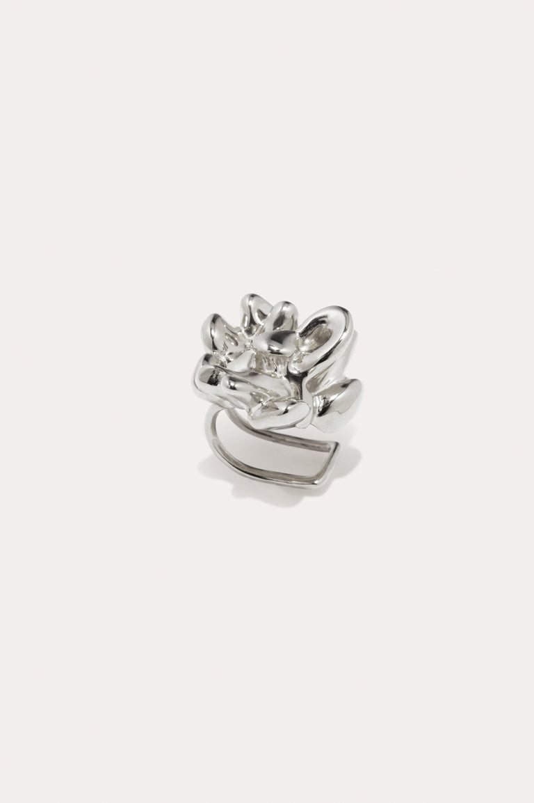 R2266 - Manchette d'oreille plaquée argent