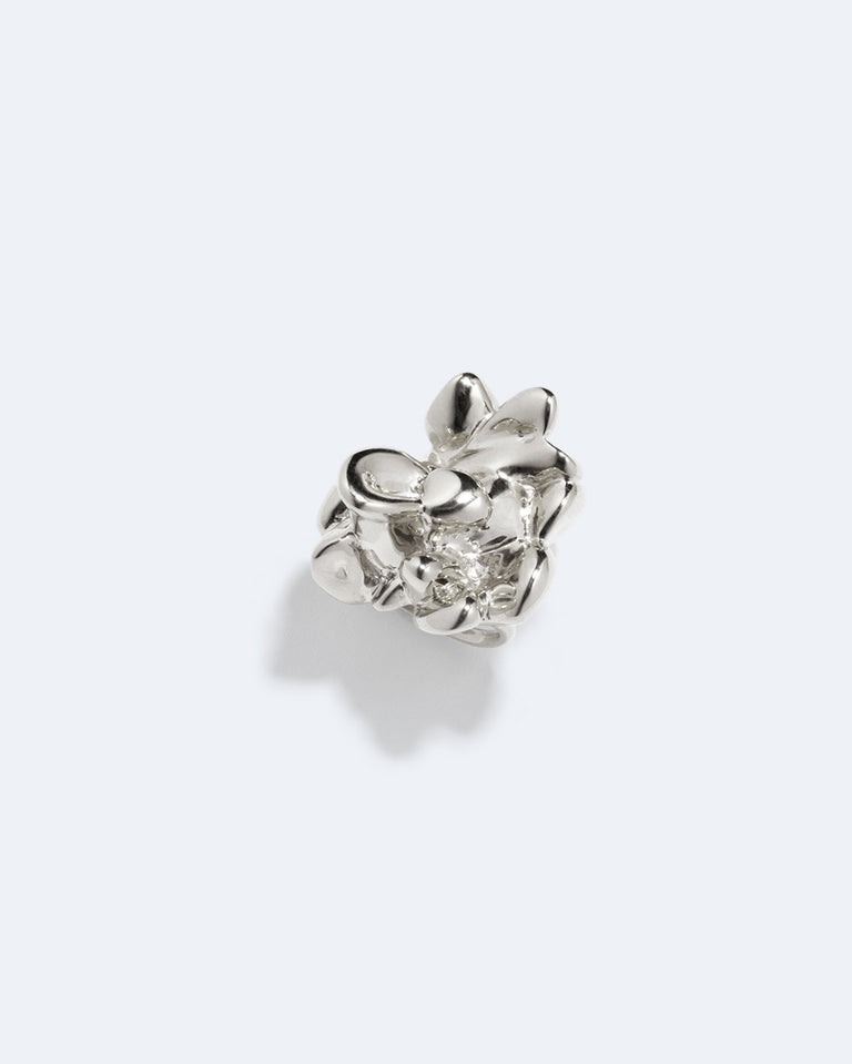 General Strike - Silver Plated Ear Cuff