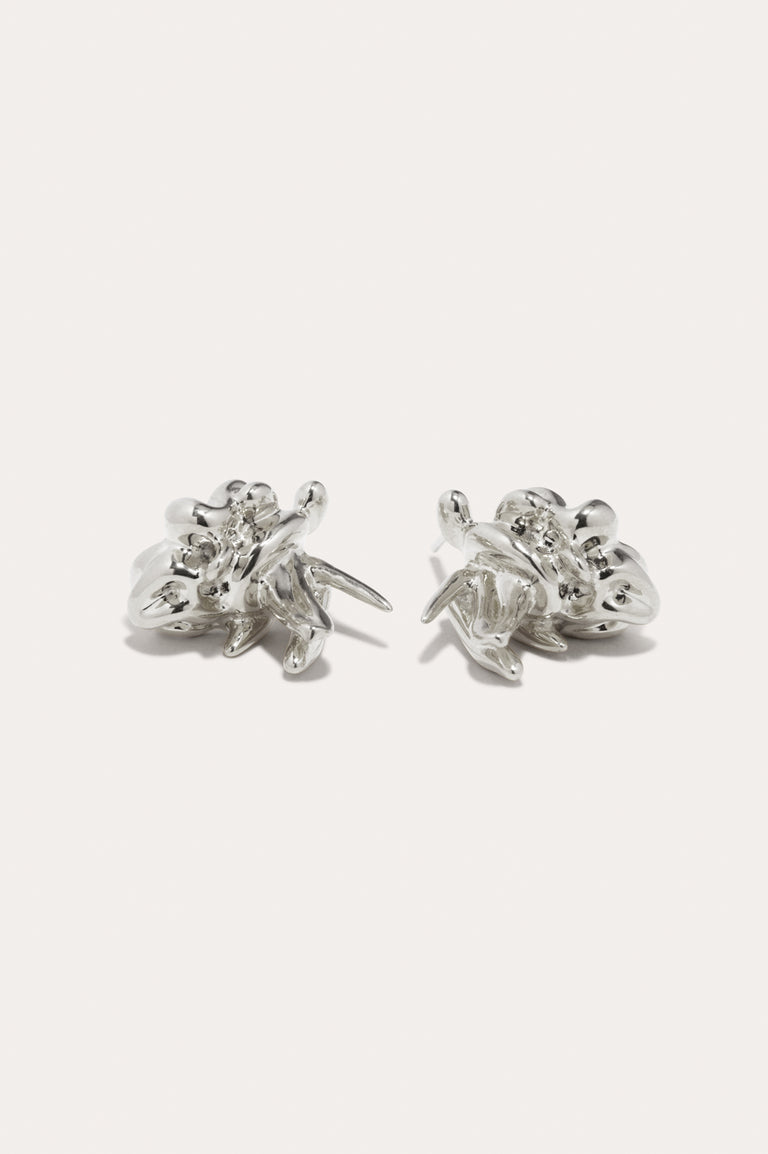 "Notsobig" General Strike - Silver Plated Earrings
