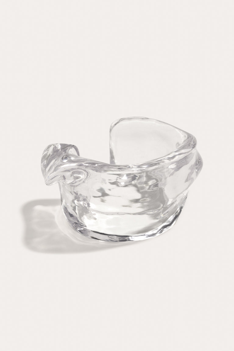 Thick as Thieves - Clear Resin Cuff