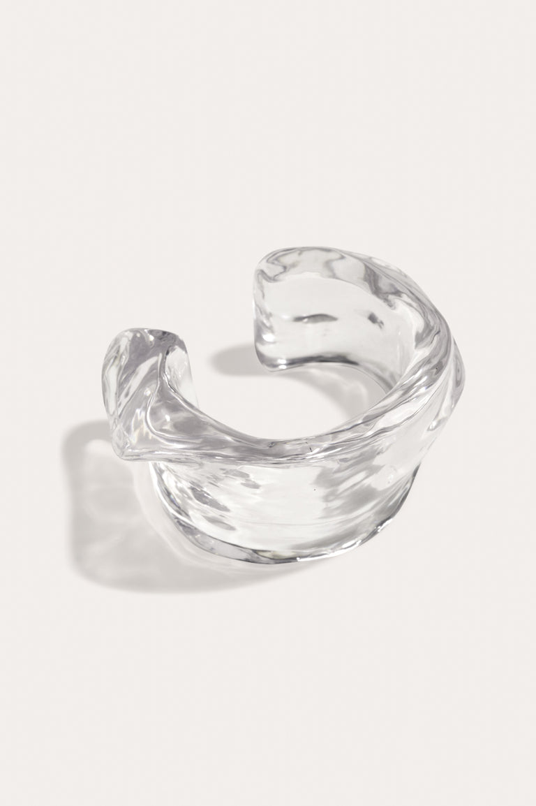 Thick as Thieves - Clear Resin Cuff