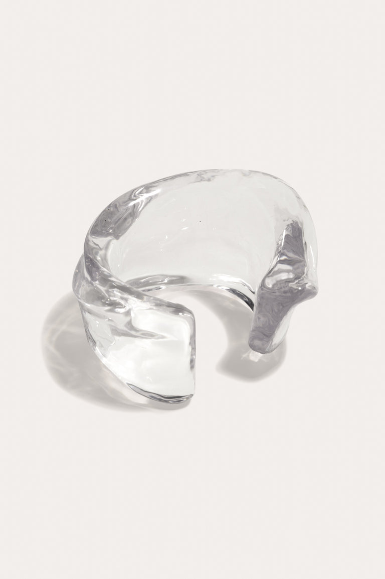 Thick as Thieves - Clear Resin Cuff