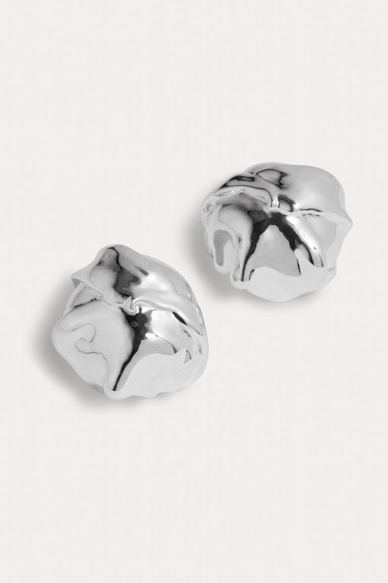 R2279 - Boucles d'oreilles en argent recyclé