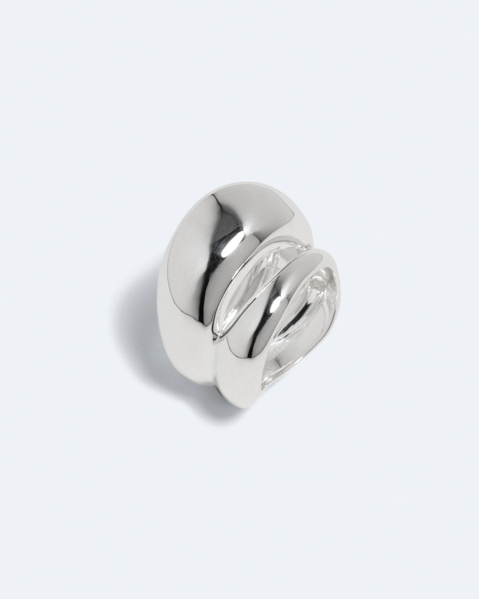 Mythe - Bague en oxyde de zirconium et vermeil