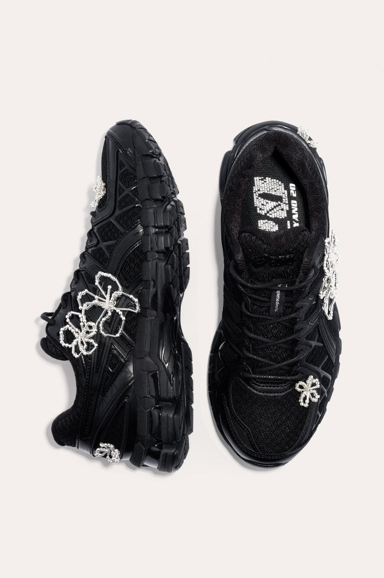Completedworks for ASICS - GEL KAYANO™ 20 Black Flower Sneakers