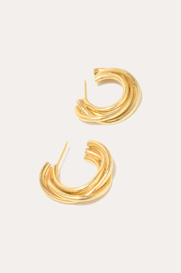 Rencontre - Boucles d'oreilles en Vermeil