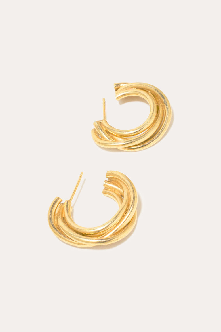 Rencontre - Boucles d'oreilles en Vermeil