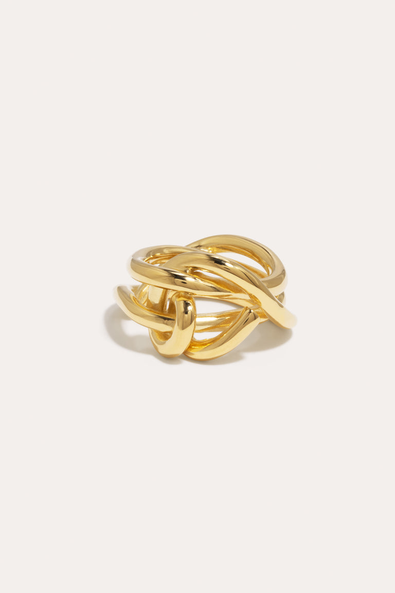 Knot - Gold Vermeil Ring