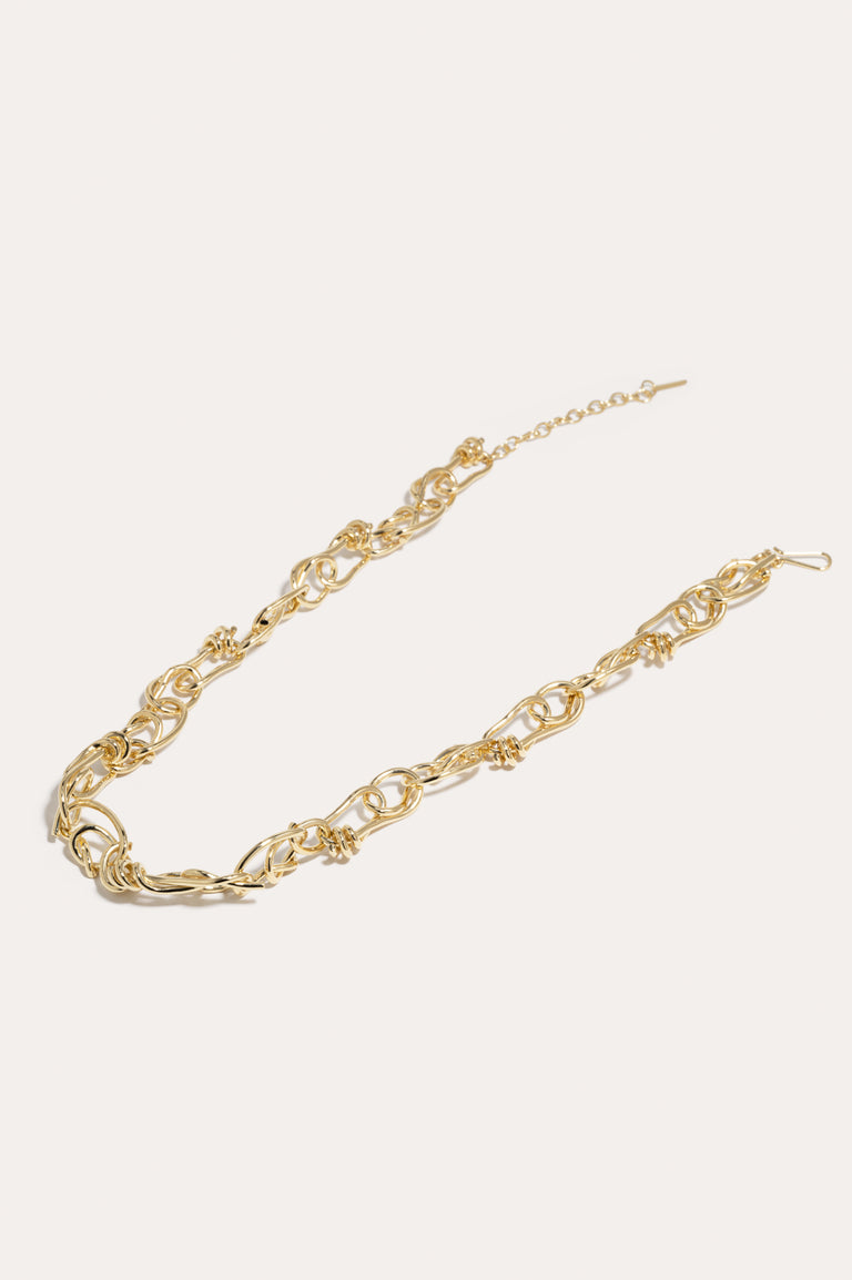 V040 - Gold Plated Necklace