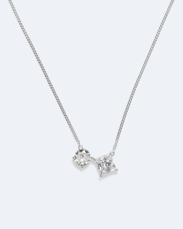 Comme deux pois dans une cosse - Pendentif en Zircone et Vermeil Or Recyclé
