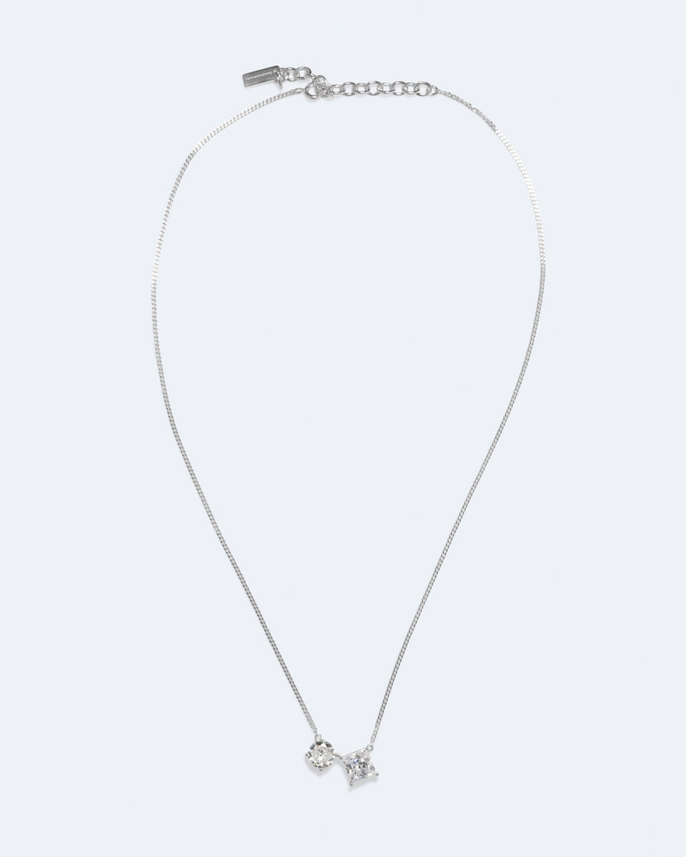 Comme deux pois dans une cosse - Pendentif en Zircone et Vermeil Or Recyclé