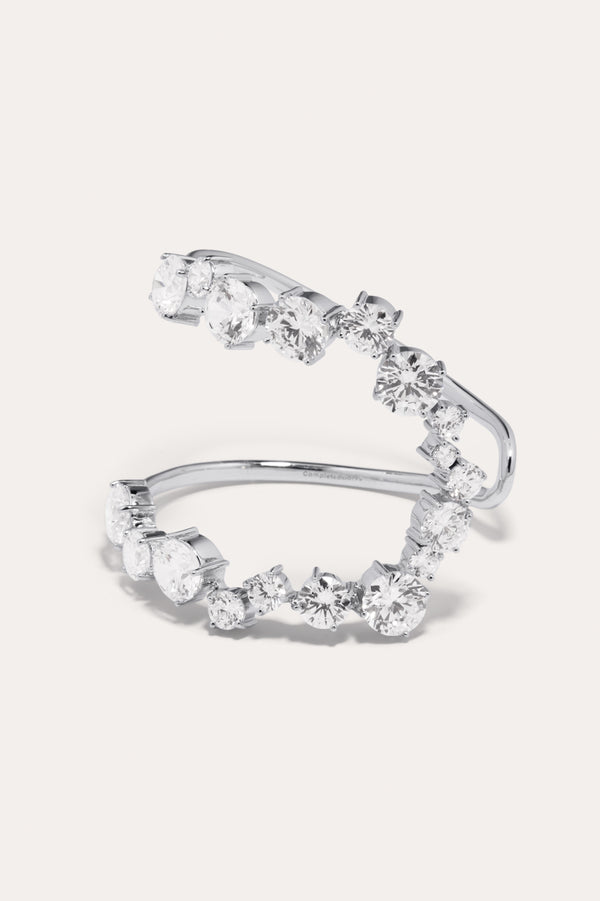 Mythe - Manchette plaquée de zircone et de rhodium