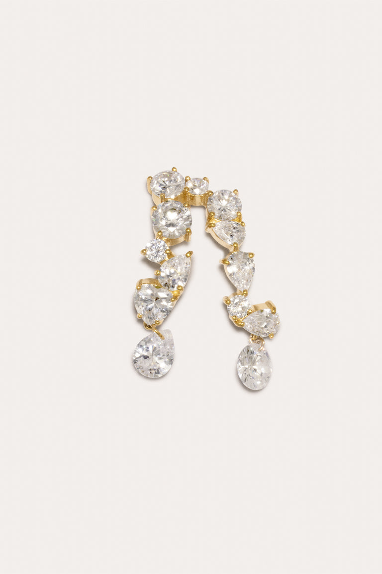 Pelican - Zirconia and Recycled Gold Vermeil Ear Cuff