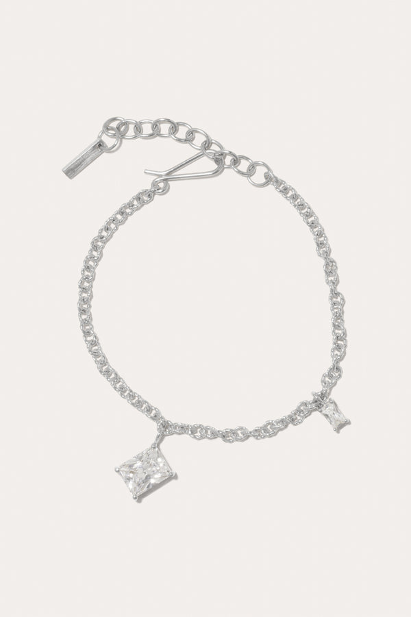 Rêves Chiffrés - Bracelet en Zirconium et Argent Sterling