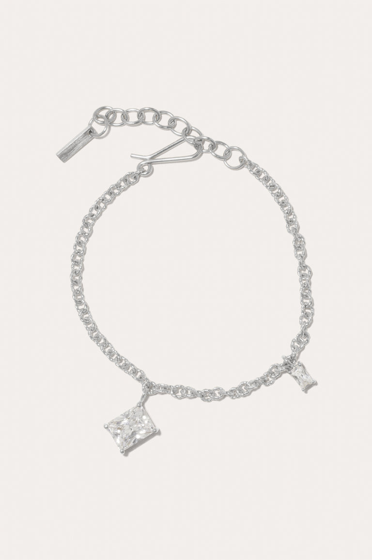 Rêves Chiffrés - Bracelet en Zirconium et Argent Sterling