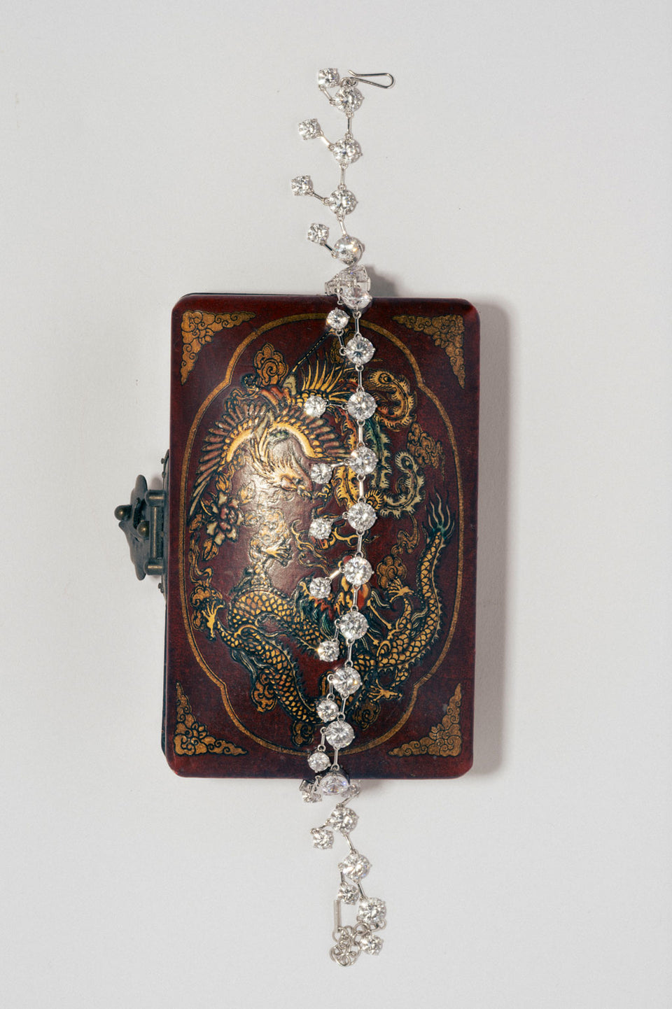 Memory Lane - Zirconia and Recycled Silver Necklace