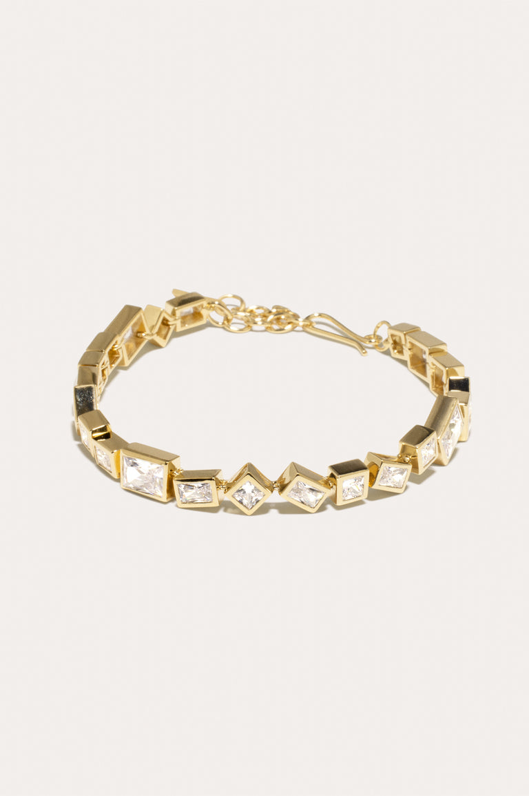Dare - Zirconia and Recycled Gold Vermeil Bracelet