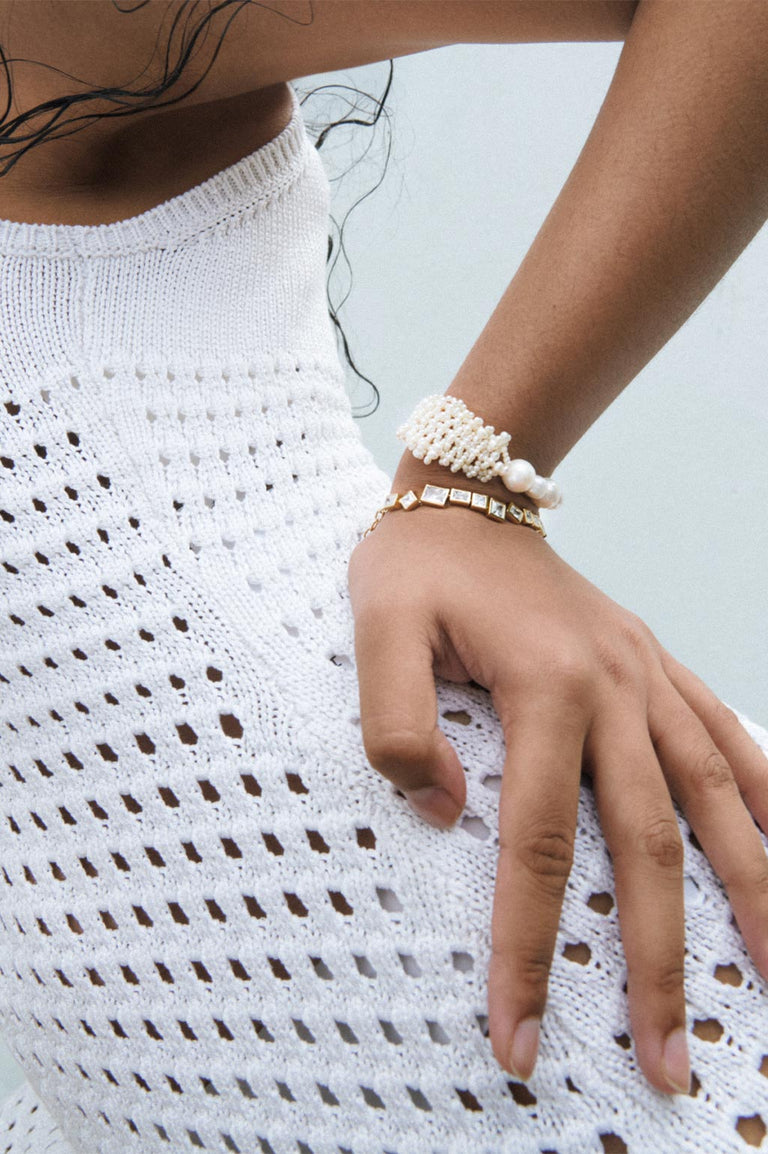 Bracelet Dare – Zircone et argent recyclé