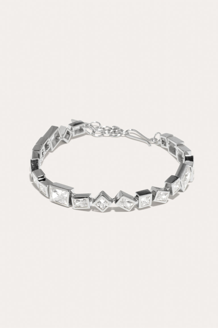 Bracelet Dare – Zircone et argent recyclé