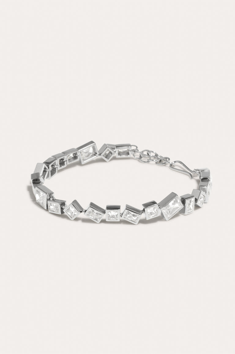 Bracelet Dare – Zircone et argent recyclé