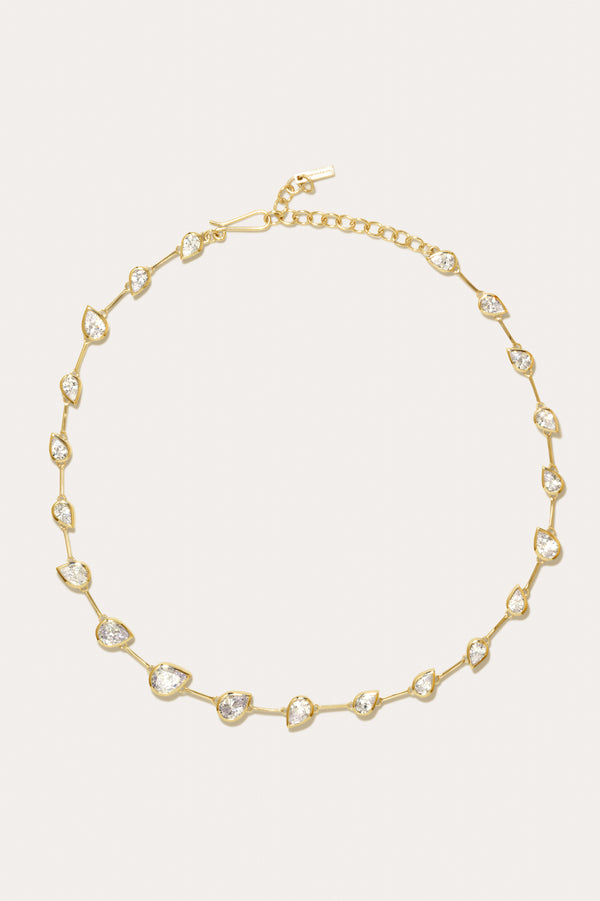 Myriad - Collier en vermeil or recyclé et oxyde de zirconium