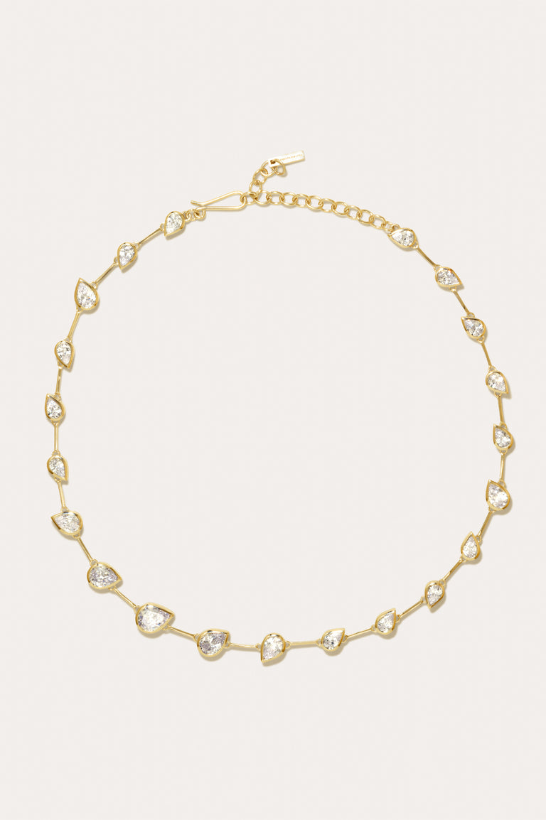 Myriad - Collier en vermeil or recyclé et oxyde de zirconium