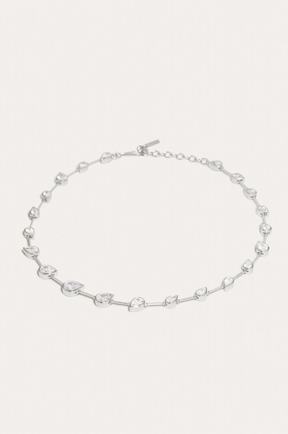 Myriad - Zirconia and Recycled Silver Necklace