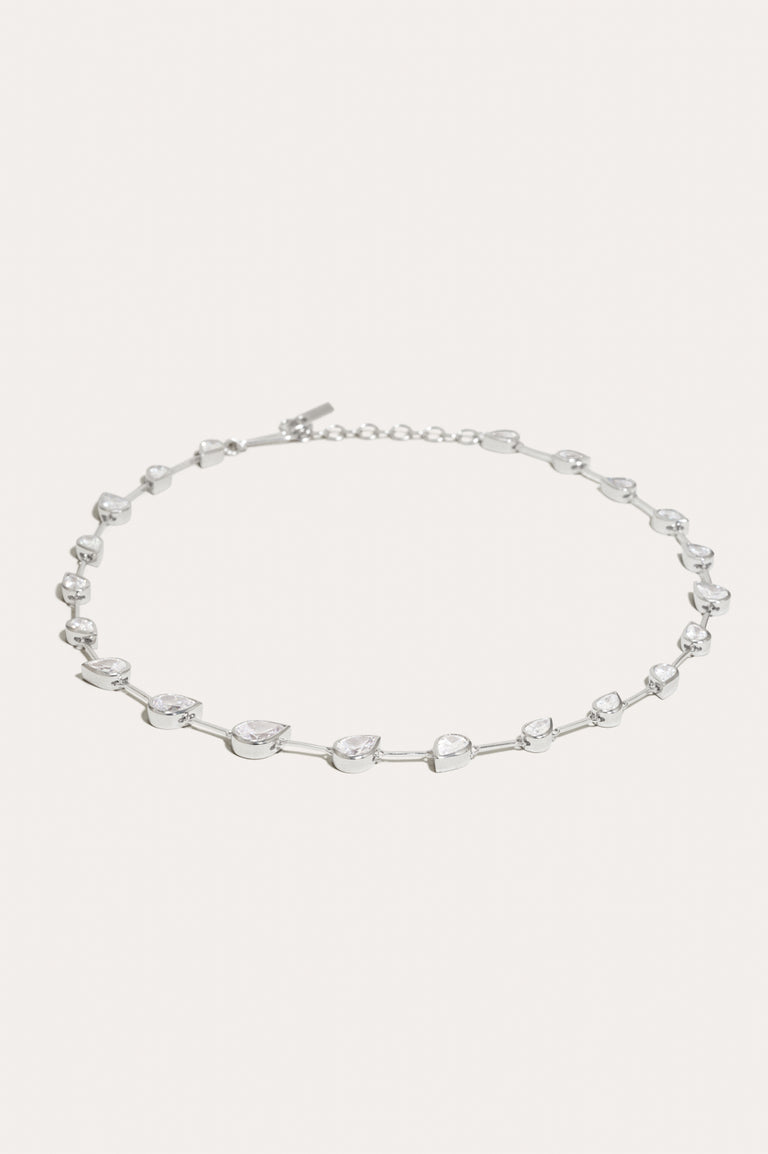 Myriad - Collier en Zircone et Argent Recyclé
