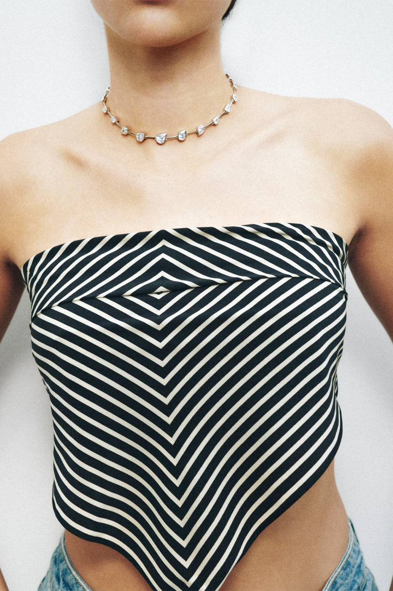 Myriad - Collier en Zircone et Argent Recyclé