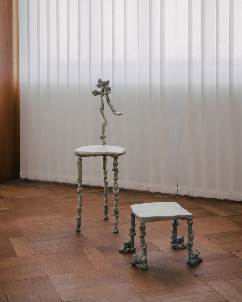 Chaise en bronze