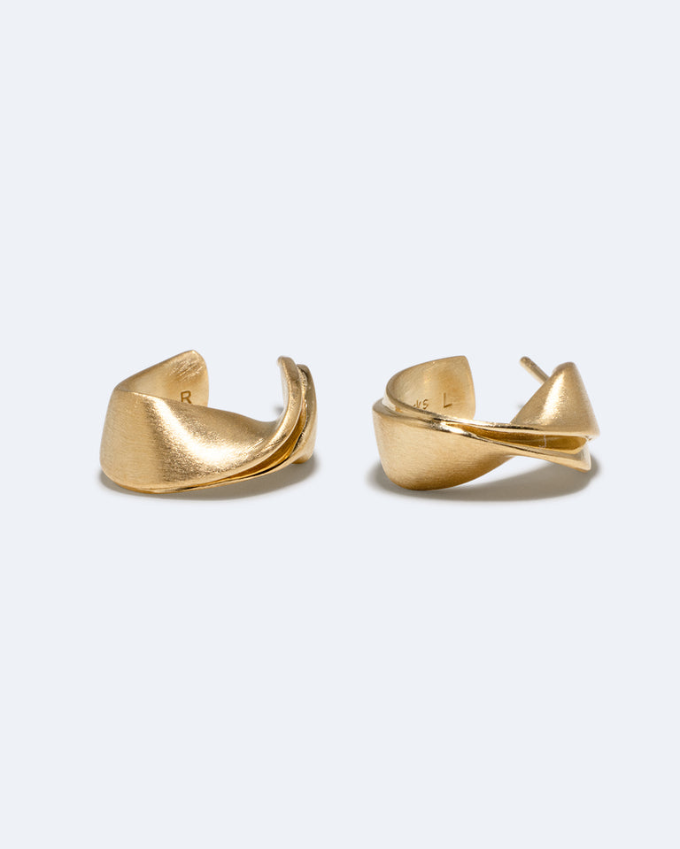 Plume - Recycled Gold Vermeil Earrings