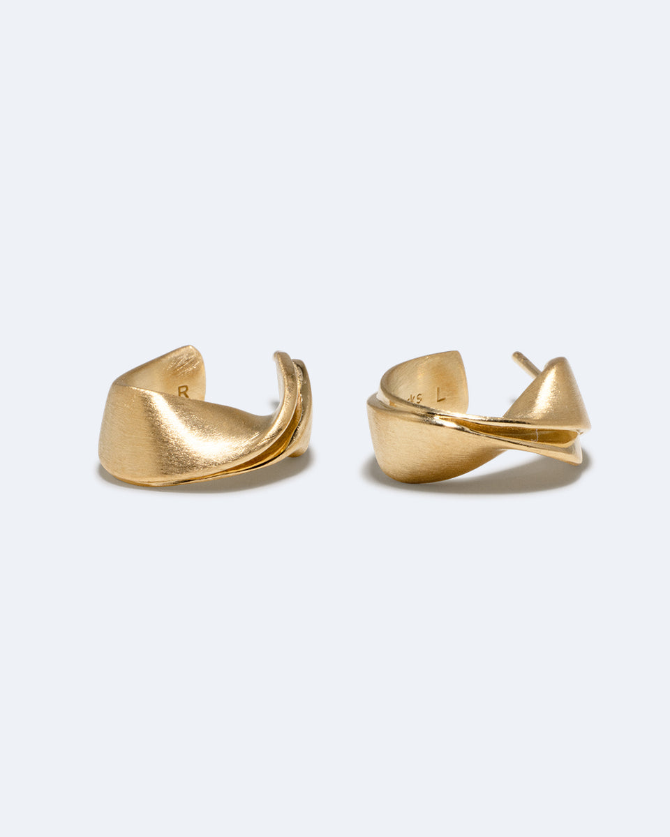 Plume - Recycled Gold Vermeil Earrings