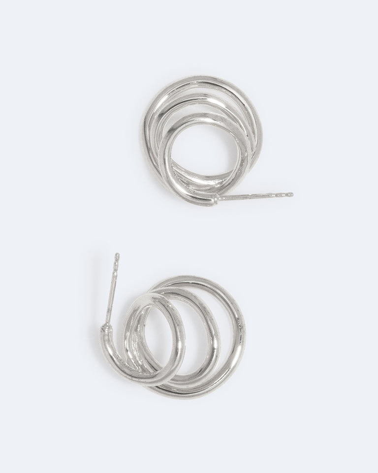 Flow - Recycled Silver Earrings