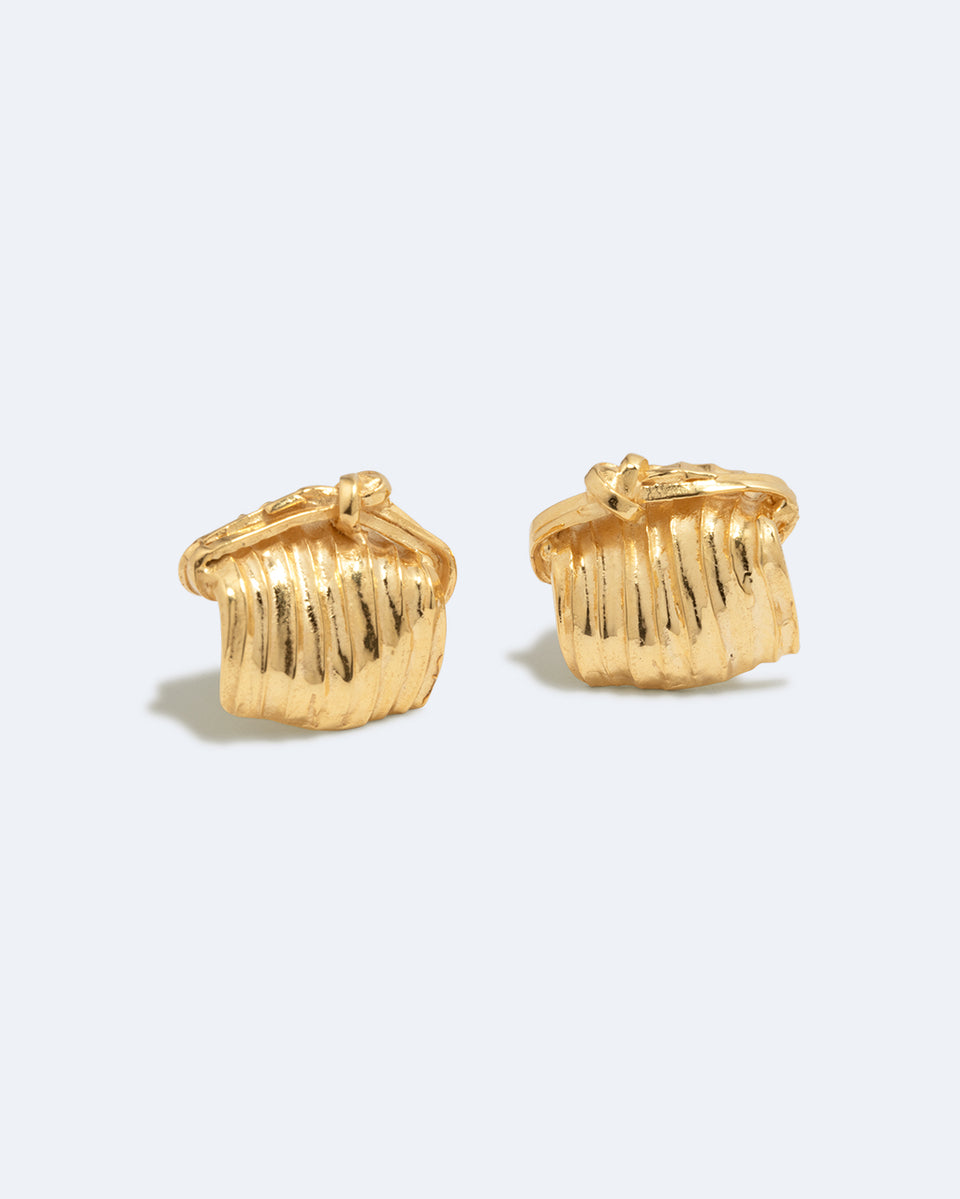 R2257 - Boucles d'oreilles en vermeil recyclé