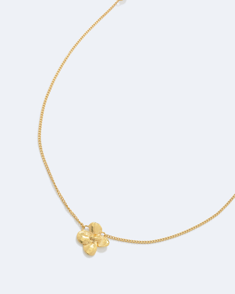 Lucky Break - Pearl and Gold Plated Necklace