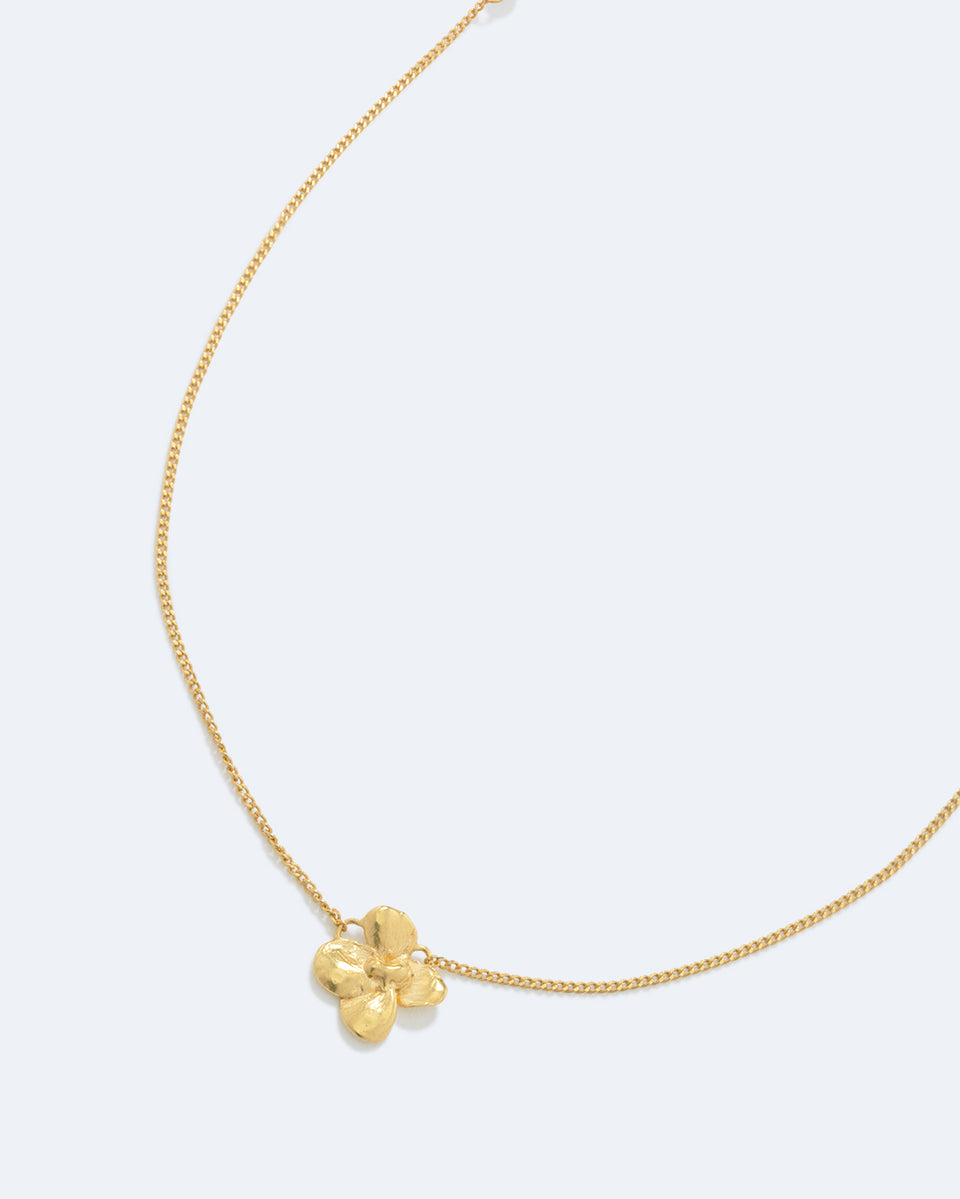 Lucky Break - Pearl and Gold Plated Necklace