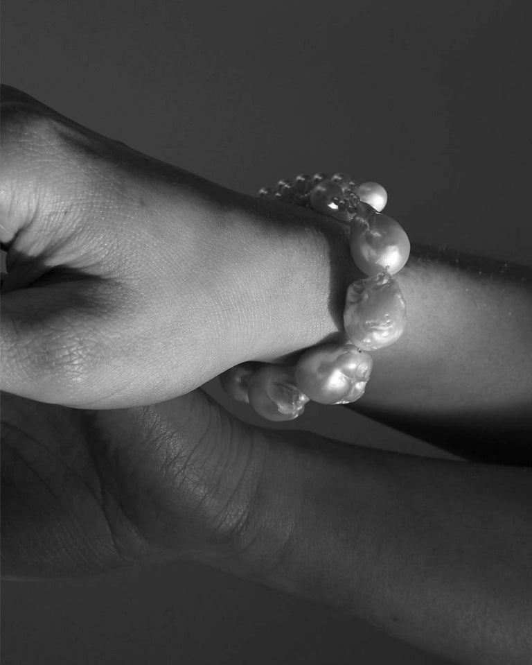 Parade of Possibilities - Pearl and Gold Plated Bracelet