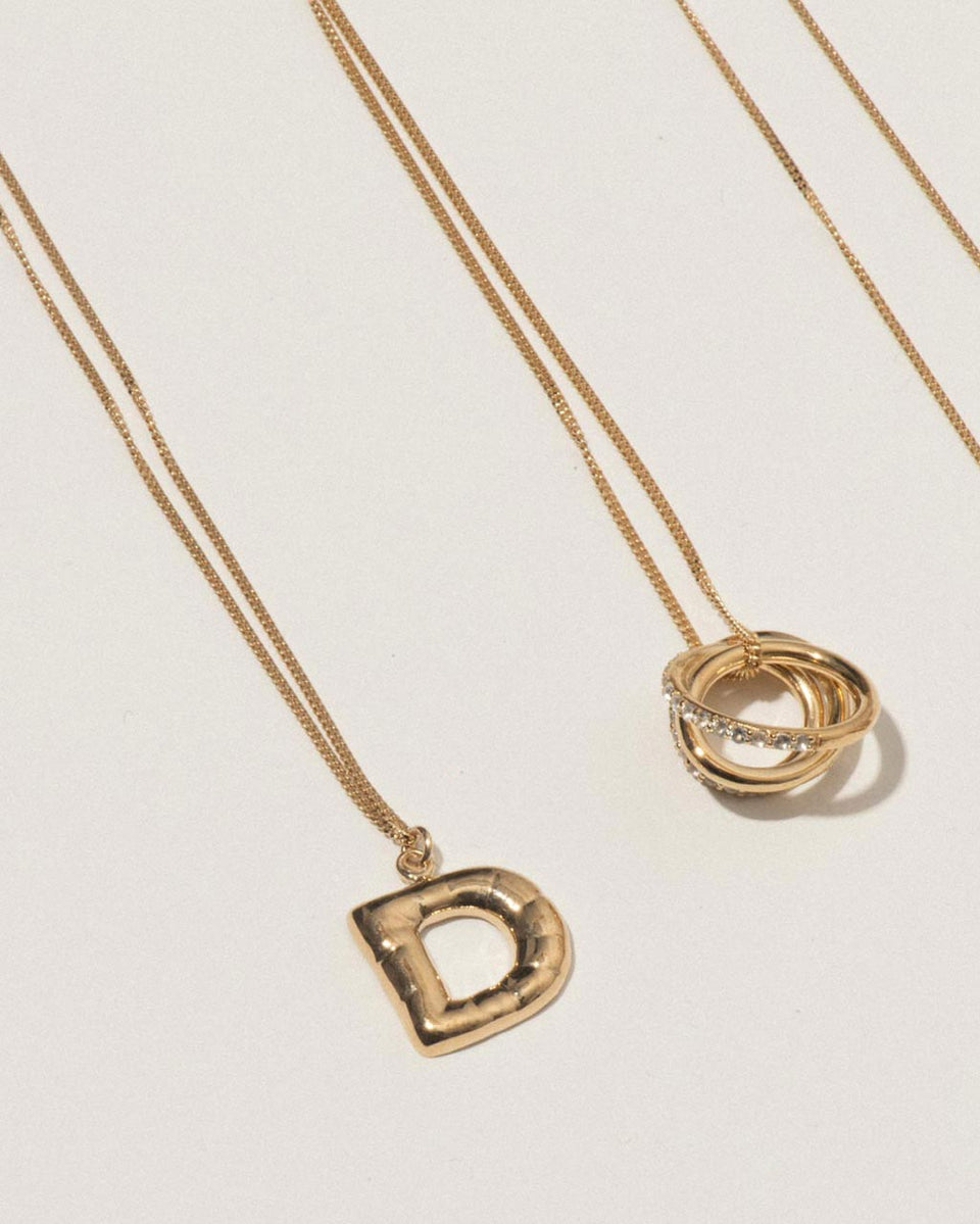 Classicworks™ A - Gold Plated Necklace