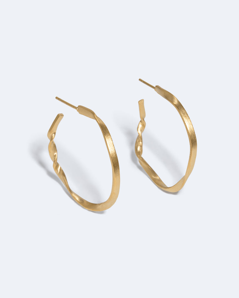 The Tenderest Thing - Recycled Gold Vermeil Earrings