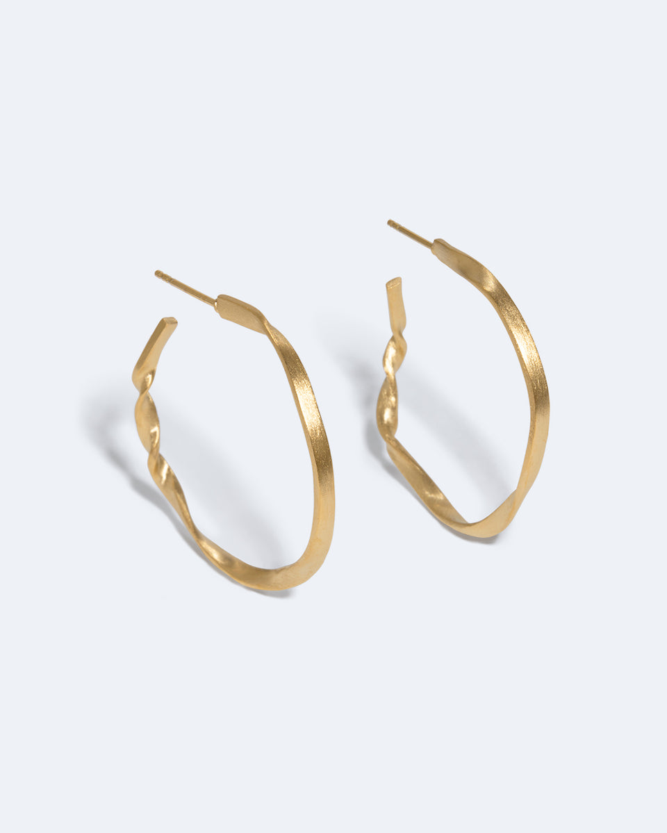 The Tenderest Thing - Recycled Gold Vermeil Earrings