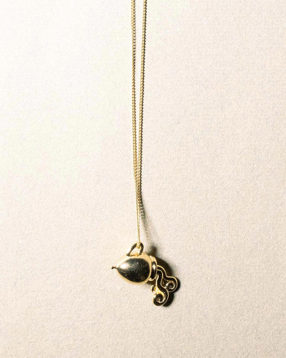 Pendentif Plaqué Or Zodiaque Verseau Classicworks™