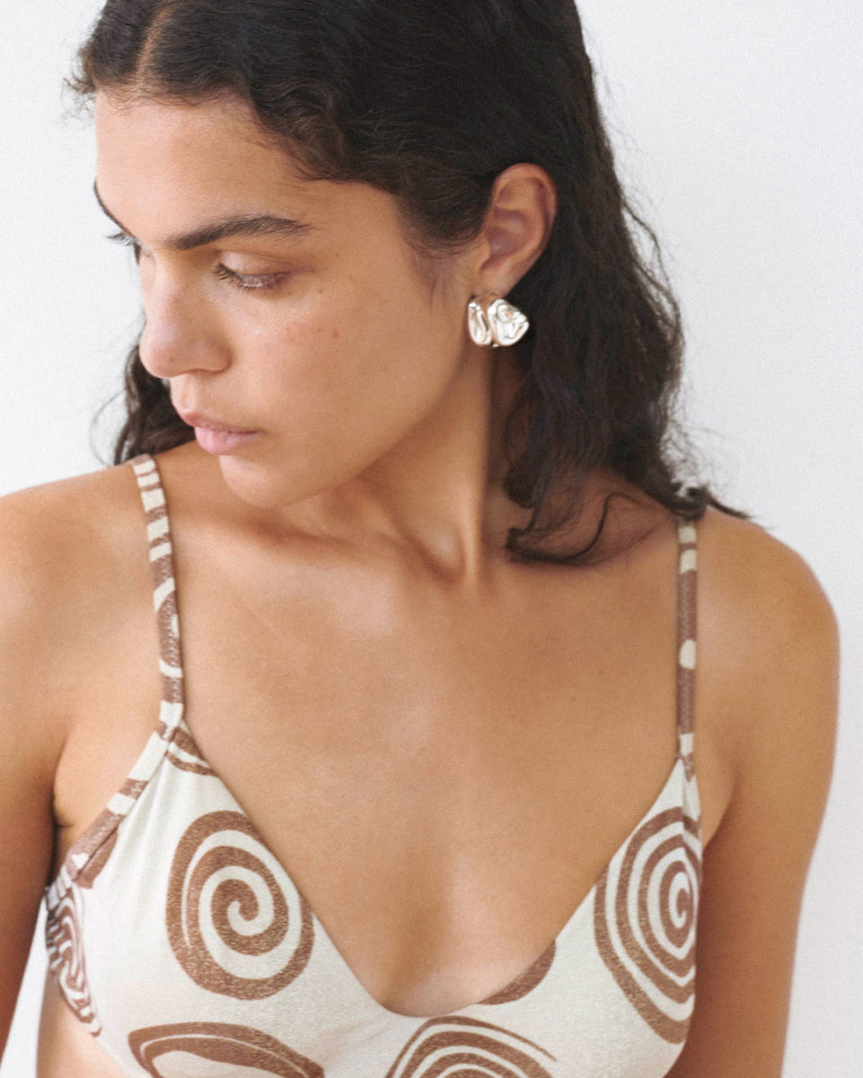 Knoll - Boucles d'oreilles en argent recyclé