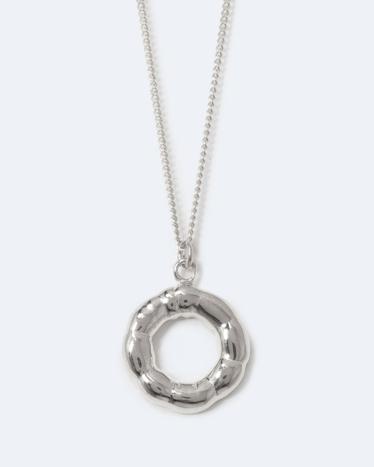 Classicworks™ O - Recycled Sterling Silver Necklace