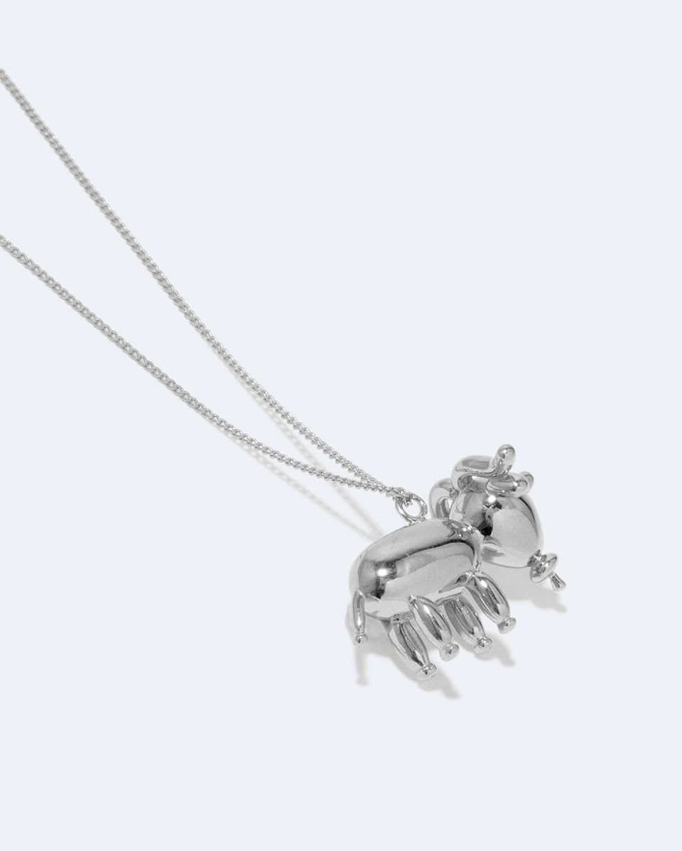 Pendentif plaqué platine - Ballon zodiaque Classicworks™ Taureau