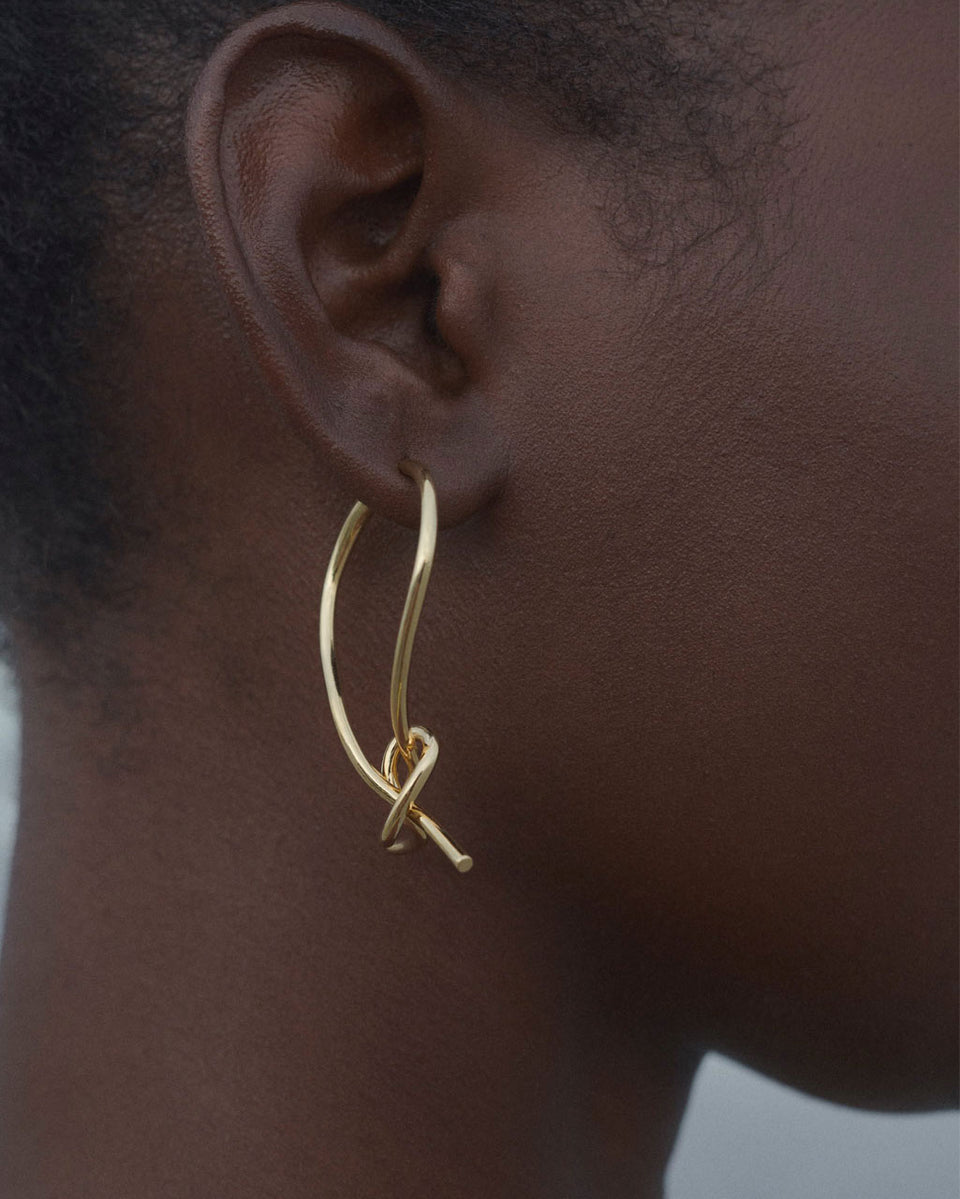 The Freedom to Imagine - Recycled Gold Vermeil Earrings