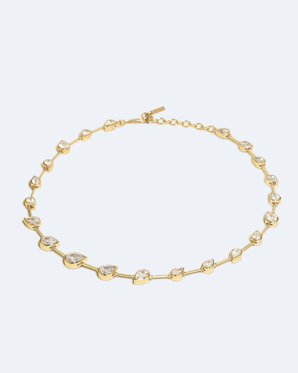 Myriad - Zirconia and Recycled Gold Vermeil Necklace