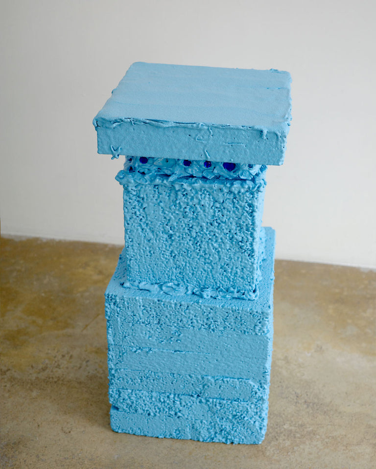 Blue Small Plinth