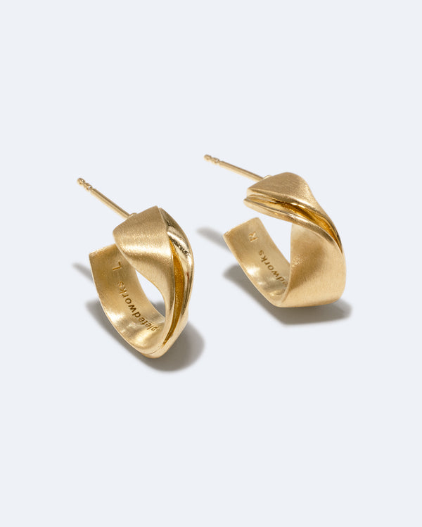 Plume - Recycled Gold Vermeil Earrings