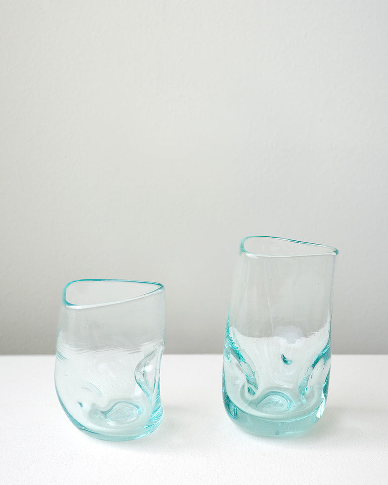 Thaw - Recycled Tall Glass in Clear