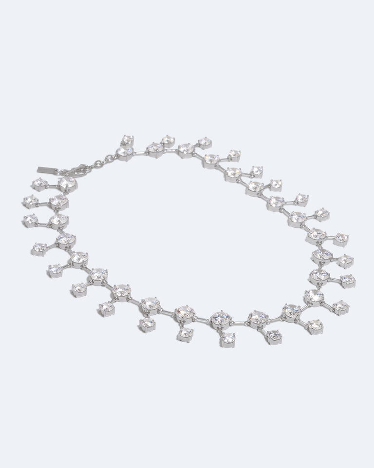 Chemin de la Mémoire - Collier en Zircon et Argent Recyclé